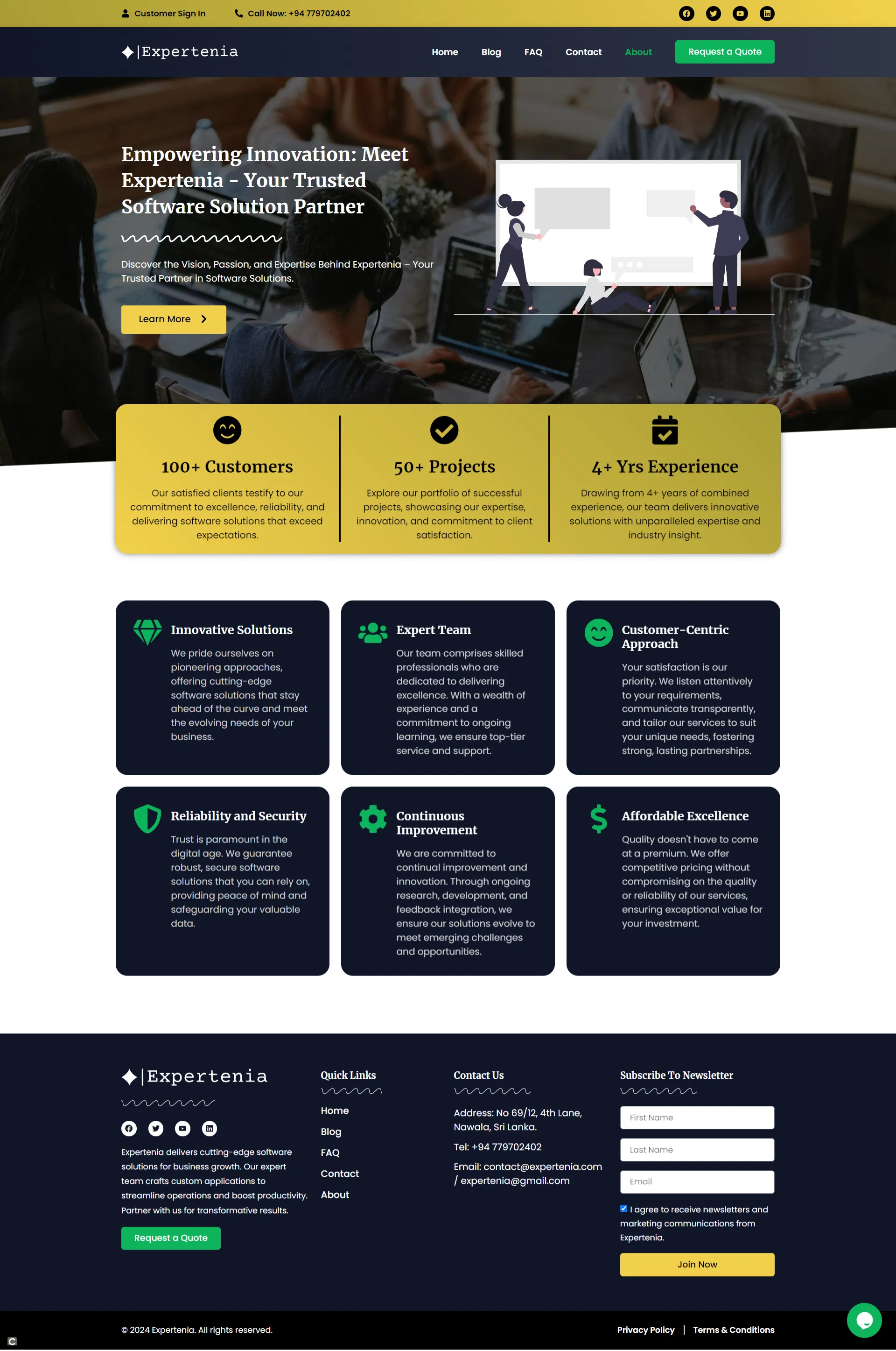 Expertenia About Page