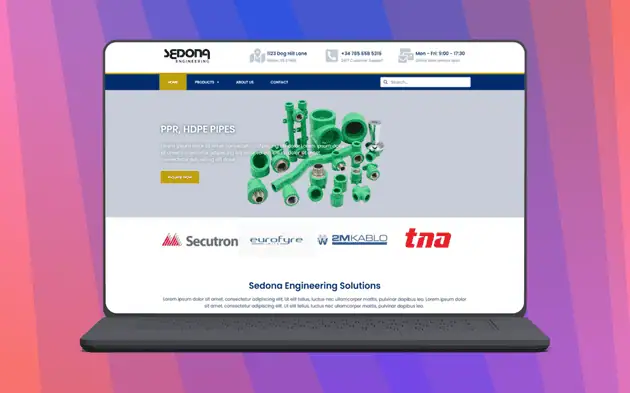 Sedona: Engineering Products Website